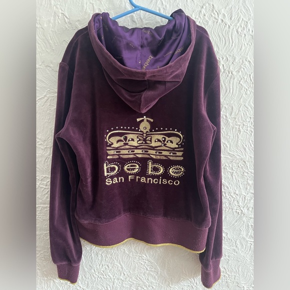 BEBE purple jacket - Picture 3 of 3